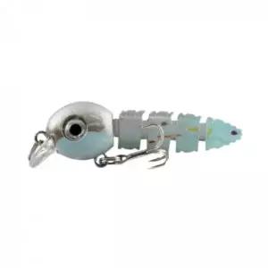 관절형 회색 하늘 바다 루어 미끼 낚시용 쉐드웜 (WFKOG5W)