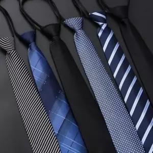 남자 자동 넥타이 타이 지퍼 결혼식 하객