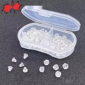 [안전한 착용] 떨잠장식 고급 귀걸이뒷클러치 알러지방지 심플