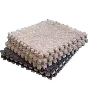 강아지미끄럼방지매트 층간소음 놀이방 침실 푹신한 가을 겨울 10P 카펫 조