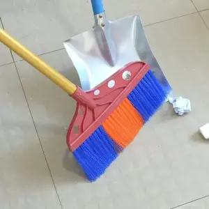 롱 타이탄 마당비 나일론 사무실 초등학교 긴빗자루 바닥청소 가정용빗자루