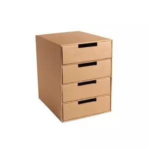 4단 종이서랍 종이서랍장 종이서랍형수납장 종이정리서랍 종이상자 서류정리함