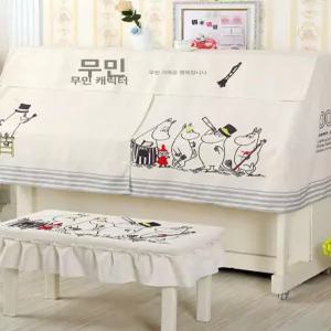 피아노커버 먼지덮개  피아노덮개 북유럽 럭셔리 의자커버없음