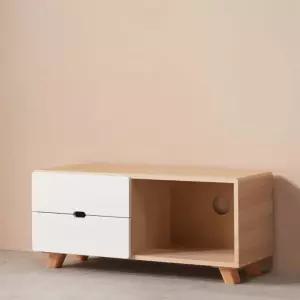 800 편2단서랍 TV거실장 미디어장 수납장 콘솔 선반장 티비다이