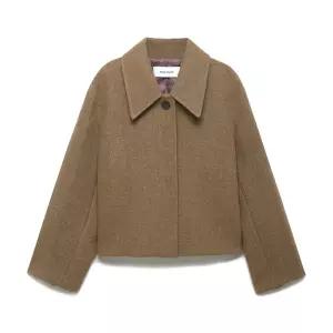 나이스클랍 카라 숏 코트 N254MWC913