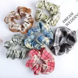 [하프클럽/]헤어밴드 포니테일 곱창끈 머리끈 곱창머리끈