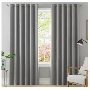 아카시아리빙 리브리움 대형 암막 커튼 240 그레이