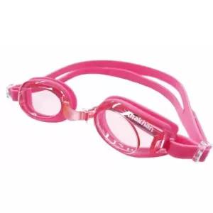 수경 수영장 물안경 성인 학생 핑크 사이즈조절 (WFIHFCB)
