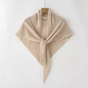 [Camille]캐시미어100 기본 삼각 숄 니트 머플러 겸용 11색상