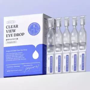 프로젝트21 강아지 고양이 인공 눈물 세정제 일회용 클리어뷰 아이드롭 20개입
