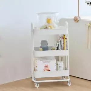 한샘 재크 플러스 트롤리 이동식 수납 웨건 바퀴 이동형 카트