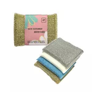 성보크리미 세이브 수세미 (4입)