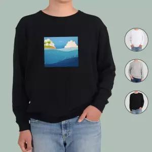 맨투맨 seven월 힐링여행 여름 바다 나만의 디자인