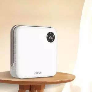 벽걸이형 온풍기 발난로 저전력 난방기 욕실 무타공 설치