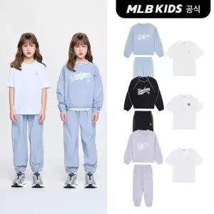 [MLB키즈 공식]26SS 스포티브 애슬레저  우븐 맨투맨 3 SET (여아) (3color) 7FS2A0161