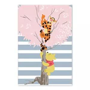 캐릭터그리기세트 그리기 페인팅 위니더푸우 장난스런티거와푸 20X30