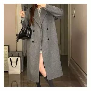 예쎄 모직 퀼팅안감 오버핏 롱코트(S4WCT025A) 186252