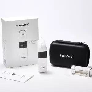 [국내생산] 붐케어 귀체온계 신생아 아기체온계 6030 BC-05 브라운 아기물티슈 20매