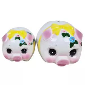 복돼지 도자기 행운 돼지 인테리어 행복 금전 저금통