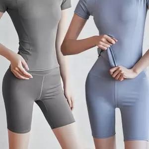 여성 요가복 힐라테스 반바지 레깅스 슬림핏 5부