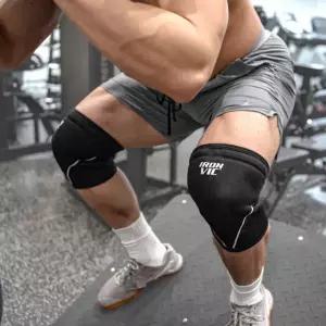 아이언빅 무릎보호대 헬스 등산 스쿼트 테이핑 아대 크로스핏 니슬리브