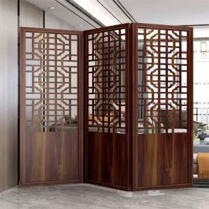 동양풍가벽 원목 파티션 격자무늬 가리개 병풍 한옥 고전 칸막이 창호 전통무늬 무늬 라이트월