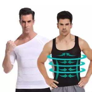 남자 뱃살 보정 속옷 나시 압박속옷 이너핏 헬스나시 WB7EE27