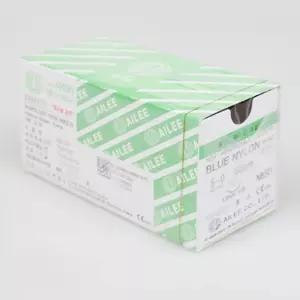 3M 아이리 봉합사 블루나이론 CUT NB521 13MM 50CM 5-0 24개 3 8