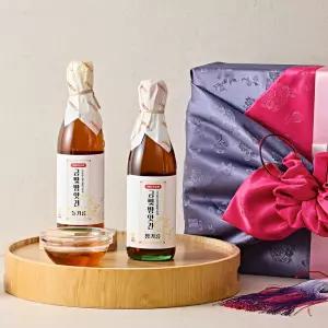[선물세트] 금빛 방앗간 참기름 350ml + 들기름 350ml