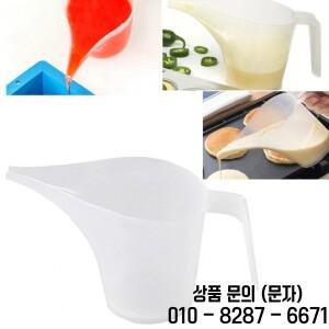1000ML 계량컵 식품 등급 방수 팁 DIY 요리 도구 플라스틱 깔때기 주전자