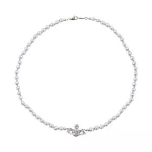 비비안웨스트우드 여성 미니 바스 릴리프 펄 목걸이 63010100 02P658 P658