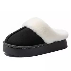 남자 겨울 베이직 외출 털슬리퍼 키높이 신발 남자겨울털슬리퍼 외출털슬리퍼