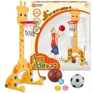 S 기린 키다리 농구대 OZ-3301 축구 크로켓 미니볼 공놀이 실내스포츠/실내/어린이/스포츠/간이/게임/경기