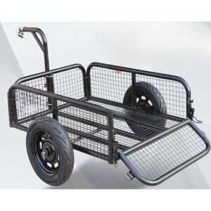 오토바이 트레일러 리어카 후면 개방 짐칸 리어백 일체형 견인 통축/80x60x30