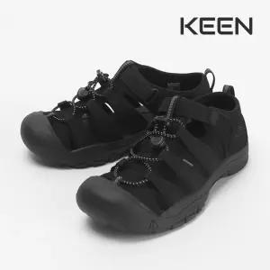 킨 샌들 뉴포트 H2 Y GS 여성 트리플 블랙 1032145