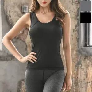 스포츠 요가복 여자헬스나시 베이직 운동복 나시 뽀얌 WD7ECF3