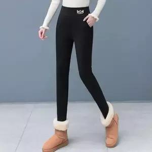 여성 방한 기모 안감 레깅스 허리밴딩 레이어드 팬츠 WD970C1