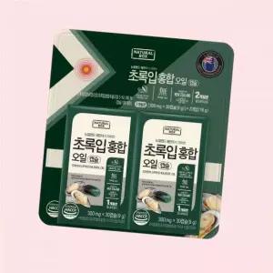 내추럴박스 초록입홍합오일캡슐 300mg30C2개입 4241273