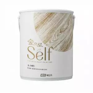 숲으로셀프 수성스테인 친환경 셀프 목재 가구 원목 우드 스테인 가구리폼 나무색페인트 3L