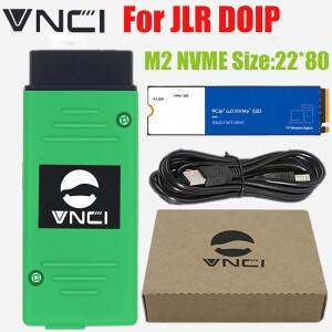 재규어 랜드로버 진단 스캐너용 VNCI FOR JLR DOIP (SDD V168 패스파인더 V374 256G SSD 소프트웨어 포함)