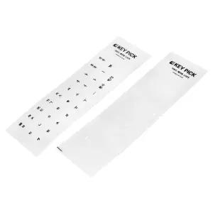 키픽 키보드 레터링 스티커 KS04 한글 투명 노트북 자판