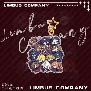 림버스 컴퍼니 애니메이션 키체인  돈키호테 레이쇼슈 홍루 남성용 키 체인 여성용 만화 캐릭터 아크릴 키