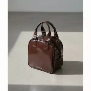 ESC스튜디오 ESC STUDIO 아일렛 토트백 브라운 숄더백 가방