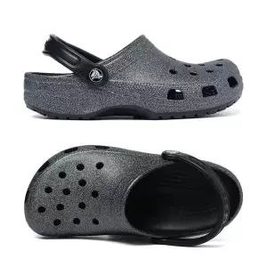 [크록스]키즈성인 클래식 글리터 클로그 K 블랙 206993-001 916429