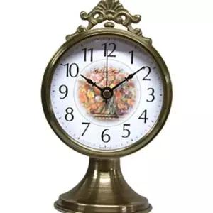 알람시계 무소음 알람 플라워 믹싱 앤틱 탁상시계 한국 GB9061