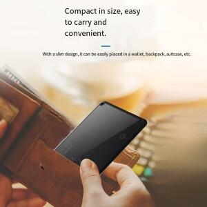 지갑 트래커 카드 무선 충전 위치 추적 GPS 로케이터 스마트 태그 아이폰 애플 기기용 파인드 마이 에어태