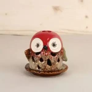 하트 부엉이 캔들홀더(소) (KYR-W0D5648)