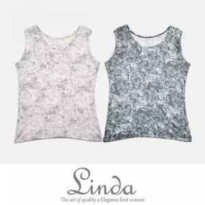 상쾌하고 청량한 인견소재 여성스러운 민소매 런닝 0115nu