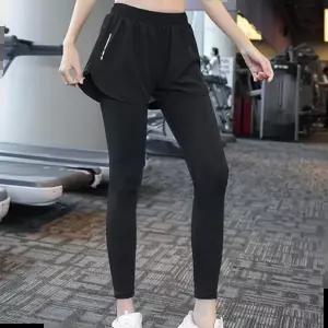 아노락세트 여성 일체형 레깅스 반바지 스포츠웨어 스마트폰 포켓