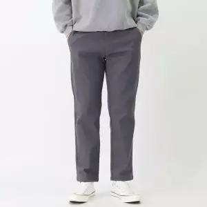 남자 슬랙스 면 치노 슬렉스 밴딩 편한 일자 긴 바지 빅사이즈 9부 남성 스판 팬츠